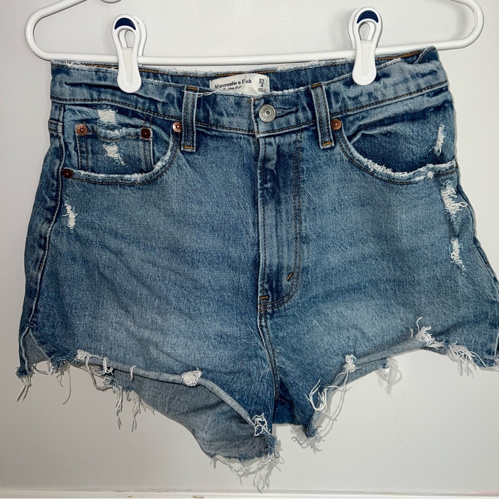 Blue Denim Shorts